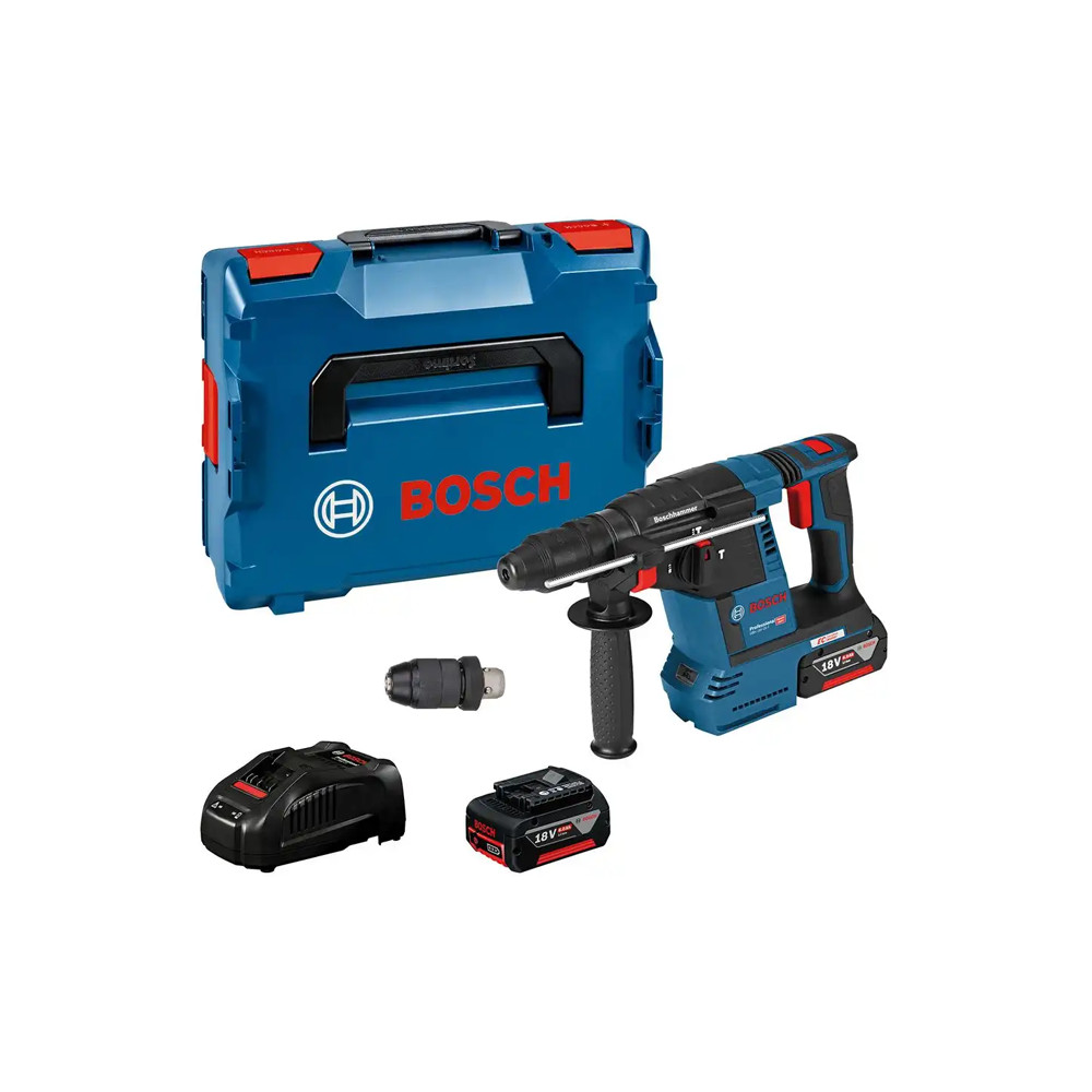 Bosch GBH 18 V-26 Professional SDS Plus Rotary Hammer Drill Kit