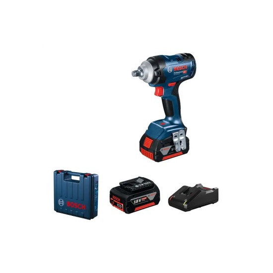 Bosch GDS 18V-400 Professional Cordless Impact Wrench Kit Bosch GDS 18V-400 Professional Cordless Impact Wrench Kit