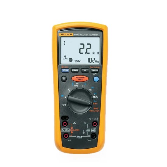 Fluke 1587T Insulation Multimeter, CAT IV 600V, 50V - 1000V Fluke 1587T Insulation Multimeter, CAT IV 600V, 50V - 1000V