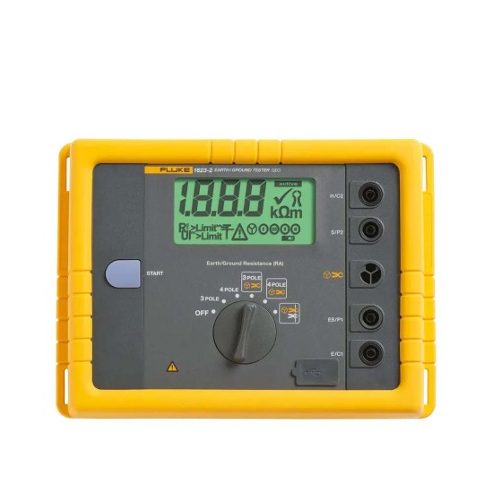 Fluke 1623-2 GEO Earth Ground Resistance Meter Fluke 1623-2 GEO Earth Ground Resistance Meter