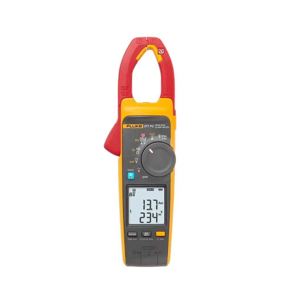 Fluke 377FC Non-Contact Voltage True-rms AC/DC Clamp Meter with iFlex