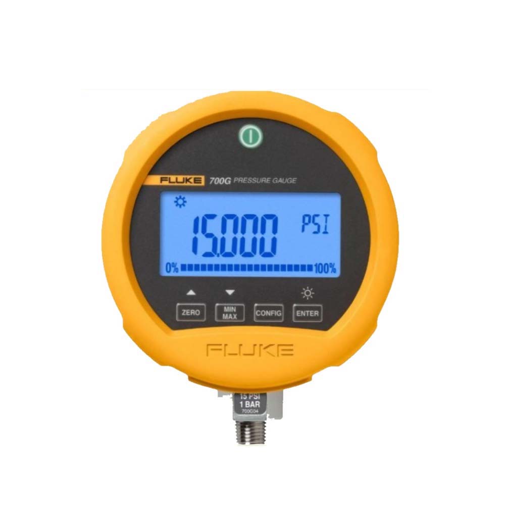Fluke 700G06 Pressure Test Gauge, -12 To 100 PSI, 6.9 Bar