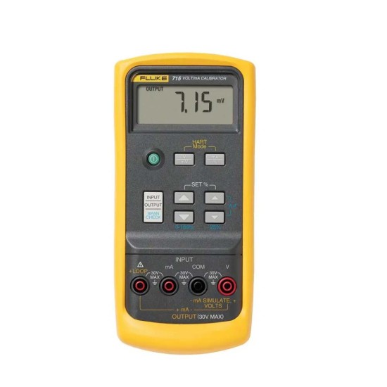 Fluke 715 Loop Calibrator, 0 To 24mA, 0 To 200mV/20V Fluke 715 Loop Calibrator, 0 To 24mA, 0 To 200mV/20V