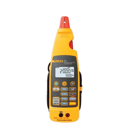 Fluke 772 Milliamp Process Clamp Meter, 0 To 20.99mA Fluke 772 Milliamp Process Clamp Meter, 0 To 20.99mA