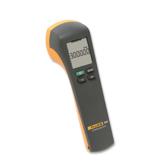 Fluke 820-2 Stroboscope, 7 Led Array, 30 To 300,000 FPM Fluke 820-2 Stroboscope, 7 Led Array, 30 To 300,000 FPM