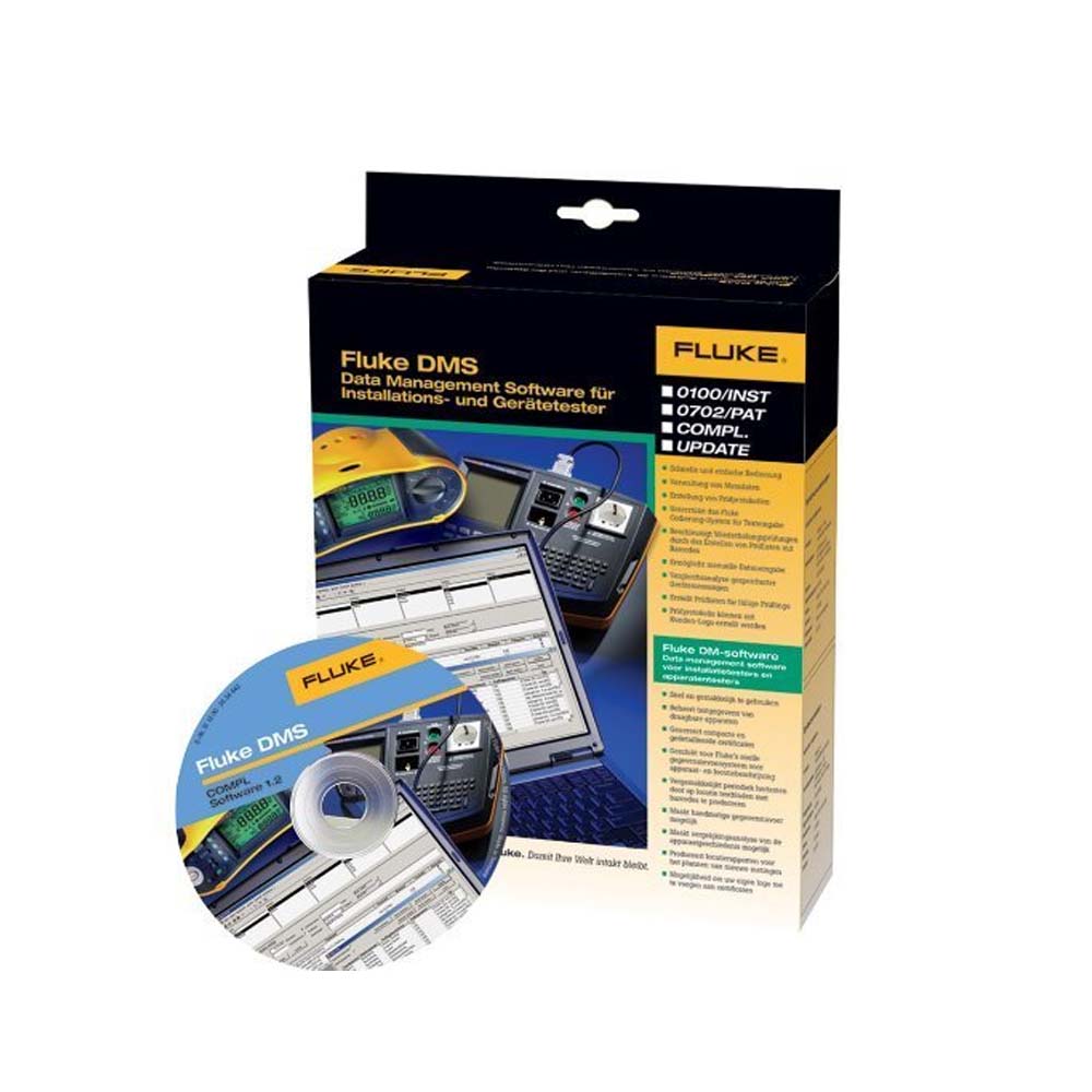 Fluke DMS COMPL/PROF Software Inchprof Inch-Version For Installation And Appliance Tester