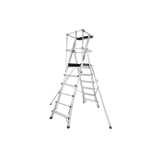 Gazelle G1015 Guardian Telescopic Platform Ladder, 5-8.2ft Gazelle G1015 Guardian Telescopic Platform Ladder, 5-8.2ft