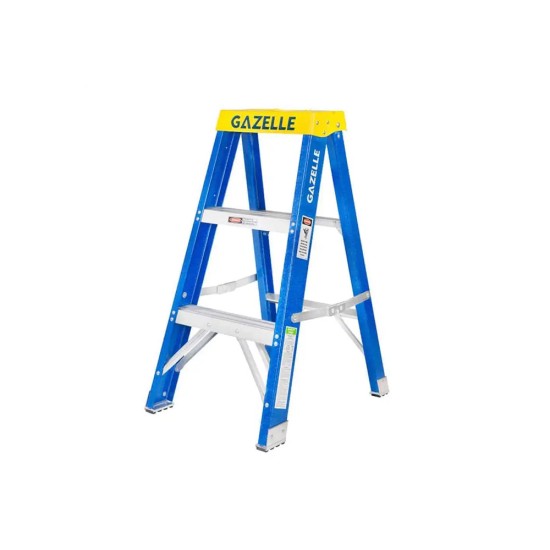 Gazelle G3003 Fiberglass Step Ladder, 3ft Gazelle G3003 Fiberglass Step Ladder, 3ft