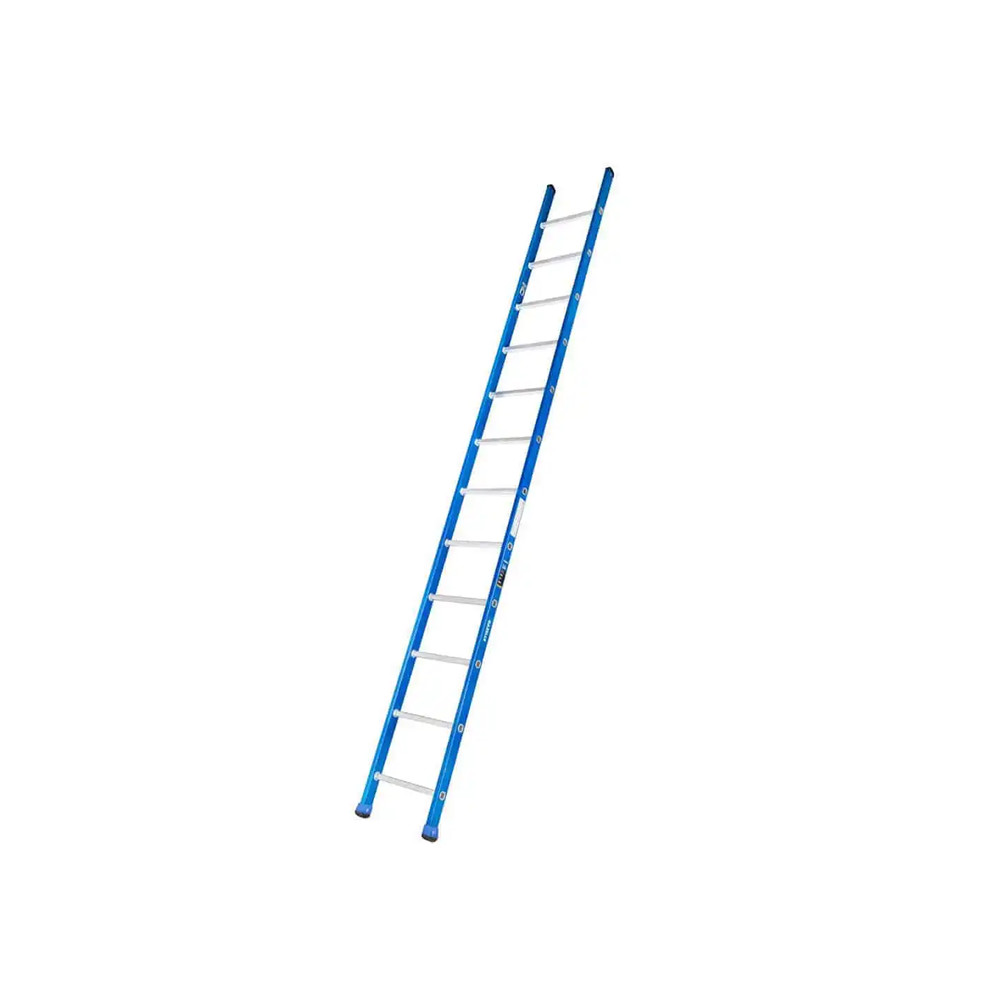 Gazelle G3212 Fiberglass Straight Ladder, 12ft