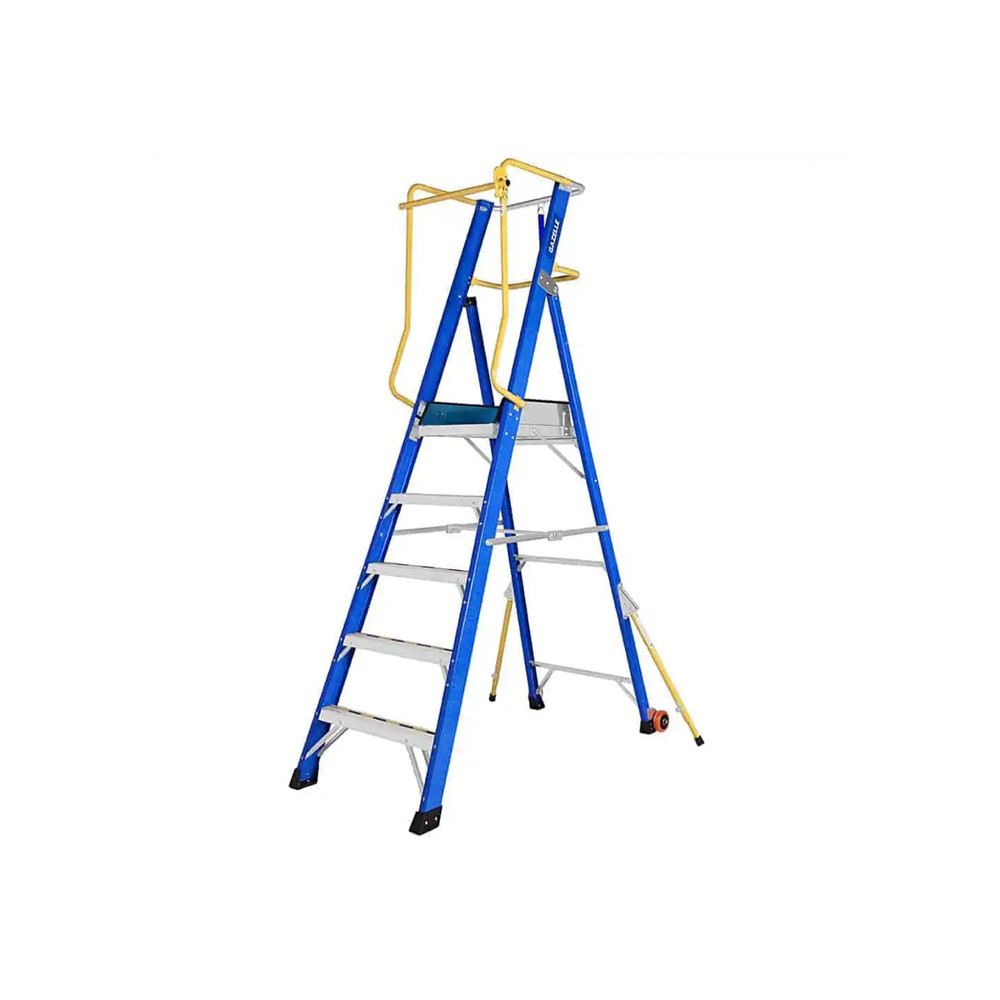 Gazelle G3805 Fiberglass Platform Ladder, 5ft