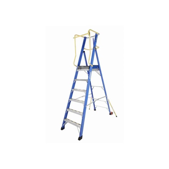 Gazelle G3806 Fiberglass Platform Ladder, 6ft Gazelle G3806 Fiberglass Platform Ladder, 6ft