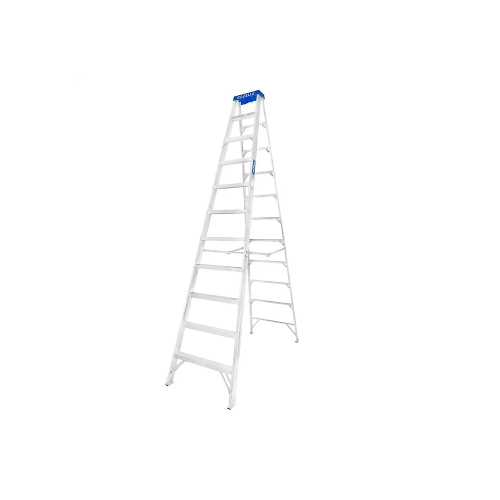 Gazelle G5012 Aluminium Step Ladder, 12ft