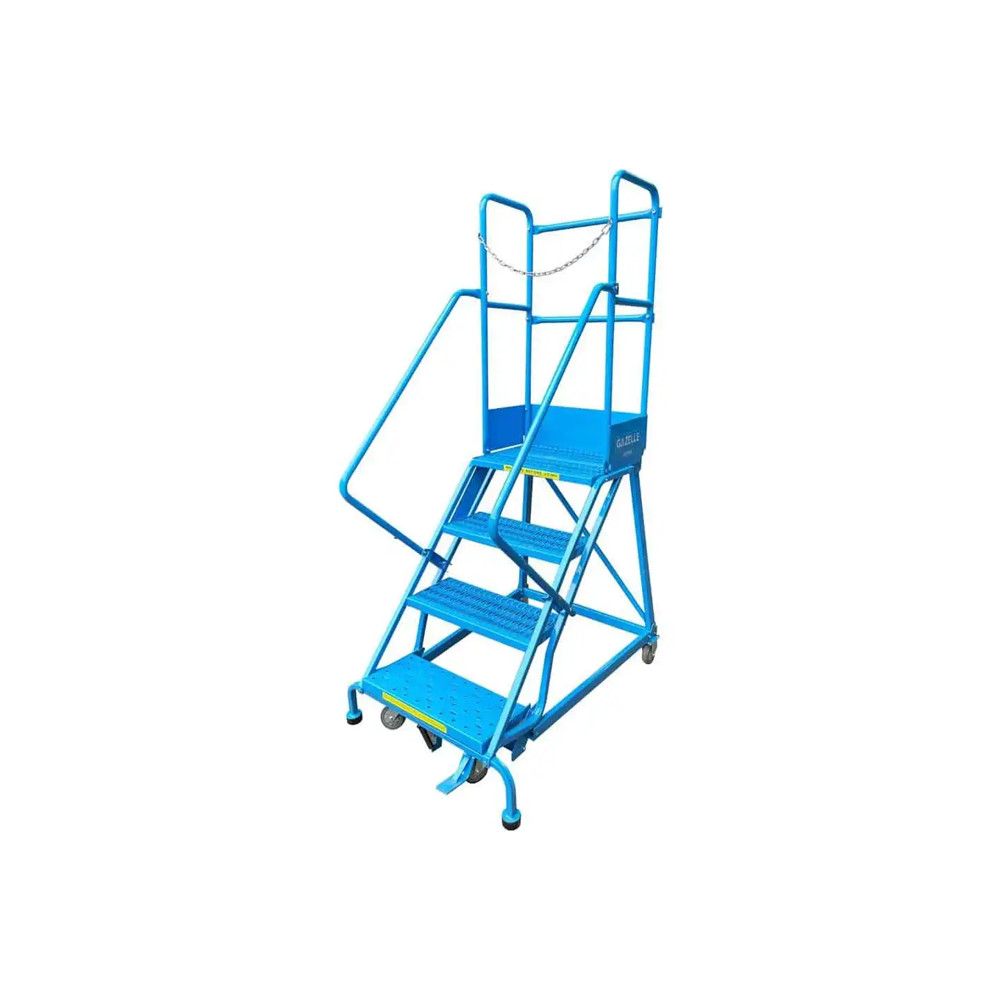 Gazelle G7004 4-Step Warehouse Ladder, 7ft