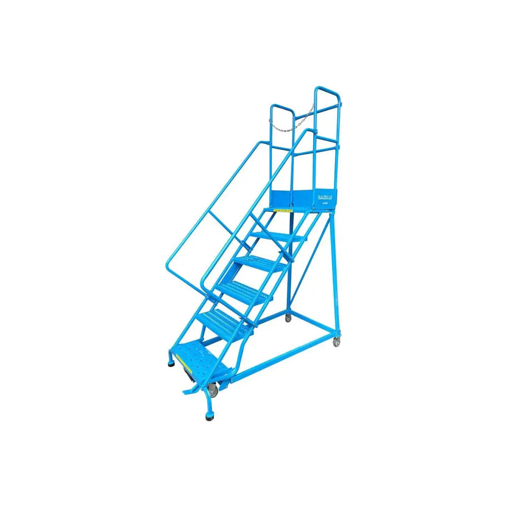 Gazelle G7006 6-Step Warehouse Ladder, 9ft