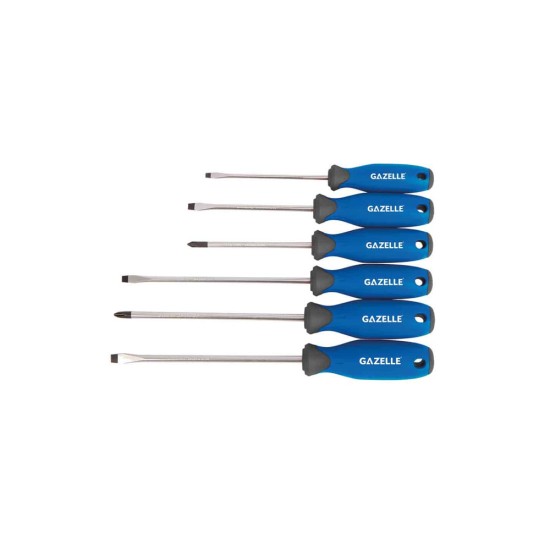 Gazelle G80135 6-Pcs. Screwdriver Set (Metric) Gazelle G80135 6-Pcs. Screwdriver Set (Metric)