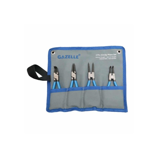 Gazelle G80198 4-Pcs 7 in. Circlip Plier Set Gazelle G80198 4-Pcs 7 in. Circlip Plier Set