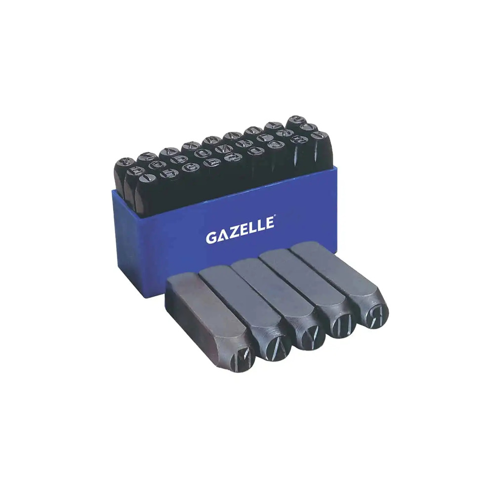 Gazelle G80346 Carbon Steel Letter Punch Set