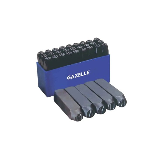 Gazelle G80346 Carbon Steel Letter Punch Set Gazelle G80346 Carbon Steel Letter Punch Set