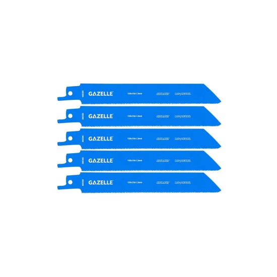 Gazelle G80385 6" Bimetal Reciprocating Blades For Metal Gazelle G80385 6" Bimetal Reciprocating Blades For Metal