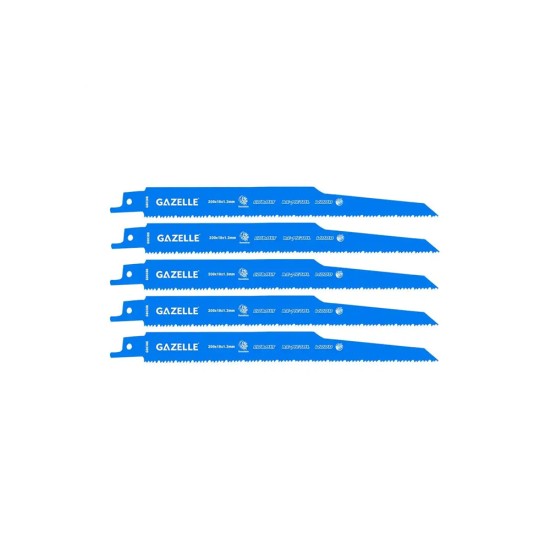Gazelle G80386 8" Bimetal Reciprocating Blades For Metal Gazelle G80386 8" Bimetal Reciprocating Blades For Metal