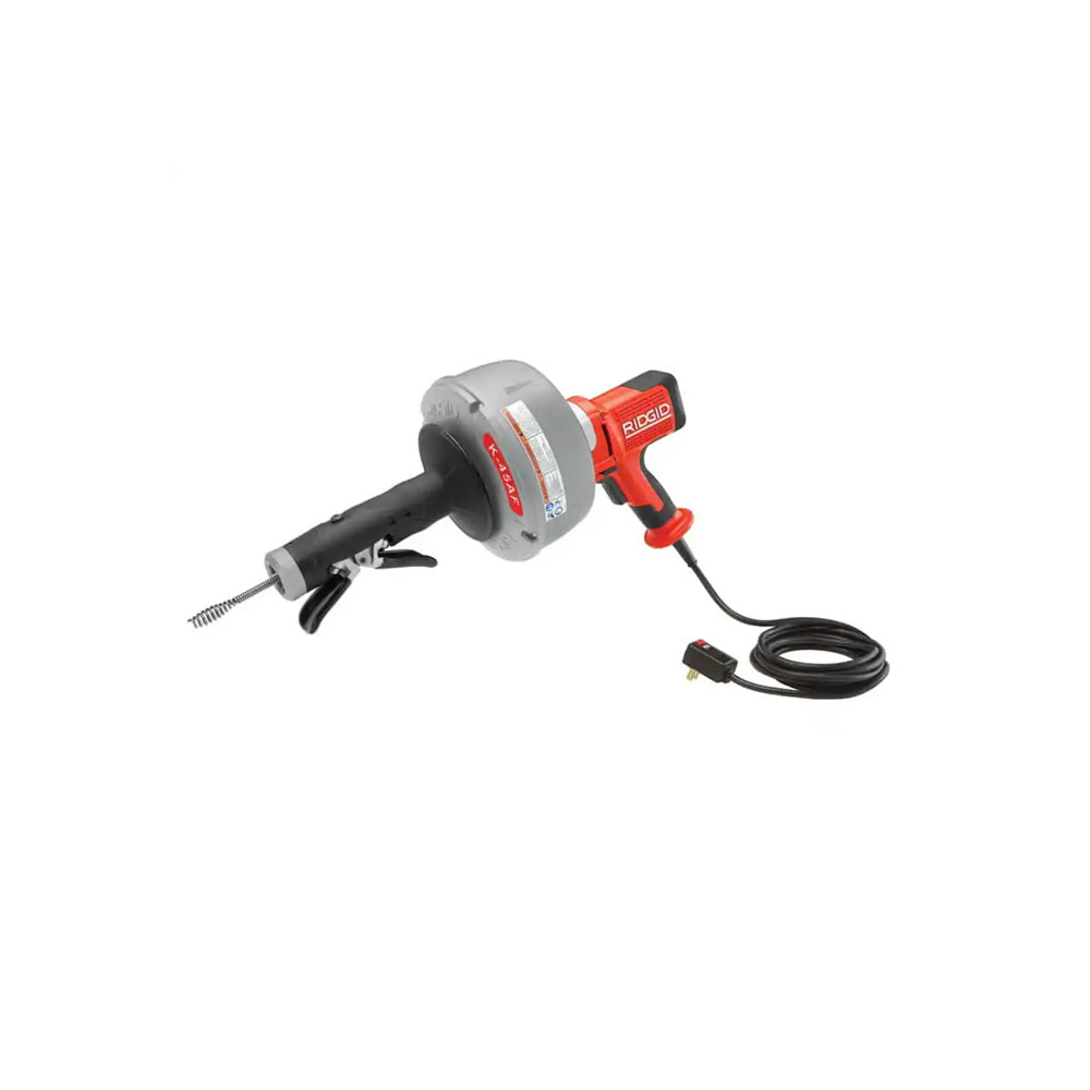 Ridgid 36043 K-45AF-5 Drain Cleaner With Autofeed, 3/4 to 2 1/2 Inches Drain Lines, 230V