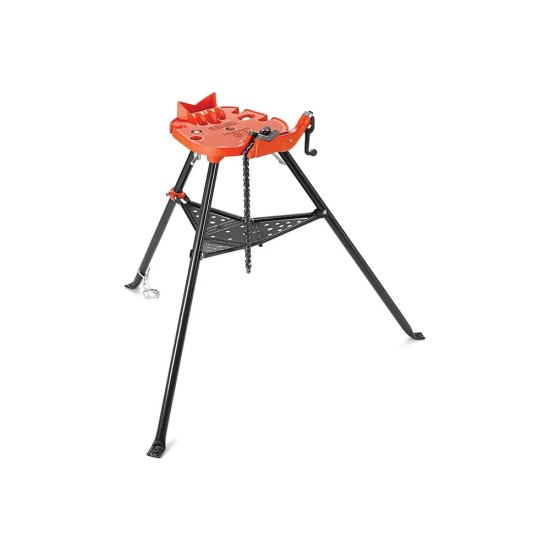 Ridgid 40130 Portable Tristand Yokevise; Cap: 1/8 Inches To 2-1/2 In. Ridgid 40130 Portable Tristand Yokevise; Cap: 1/8 Inches To 2-1/2 In.