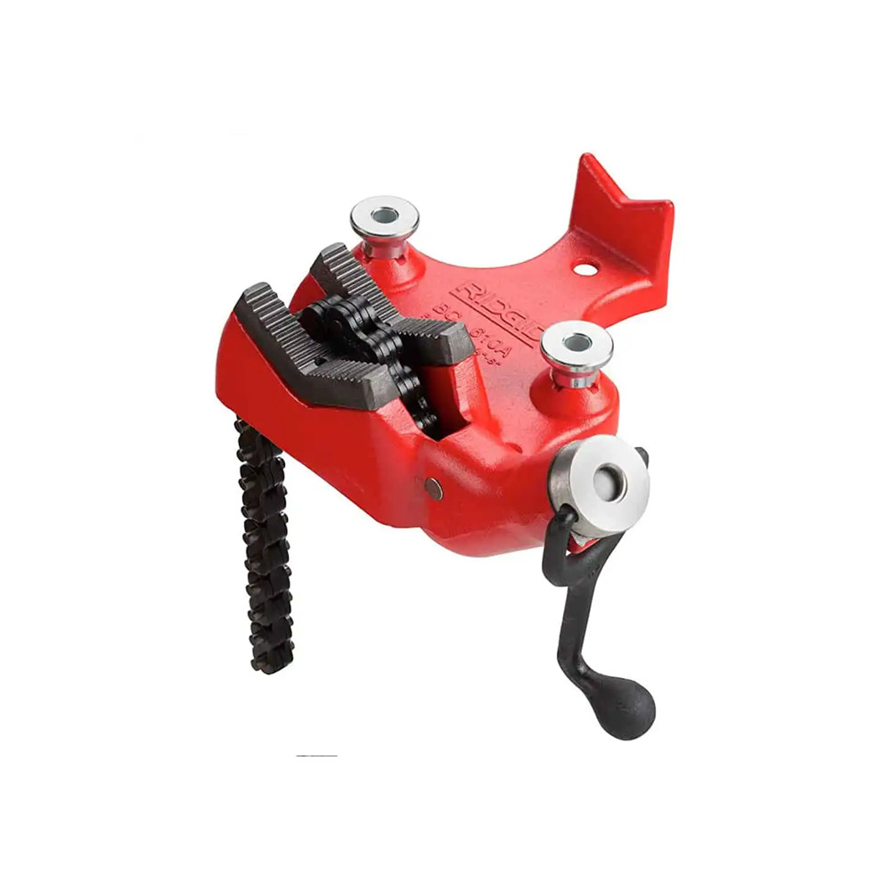 Ridgid 40215 Top Screw Bench Chain Vise Pipe; Cap: 1/2 To 8 Inches
