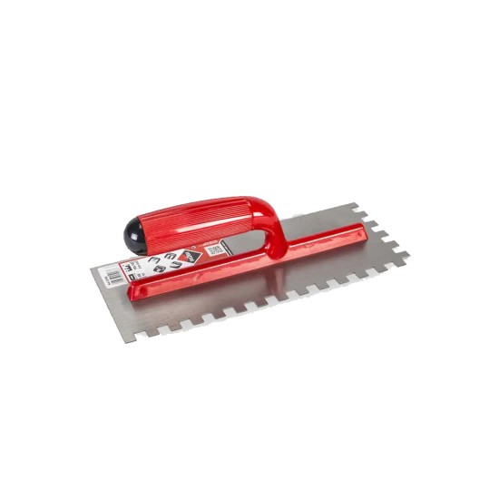 Rubi 25906 Steel Notched Trowel 11 In. Rubi 25906 Steel Notched Trowel 11 In.