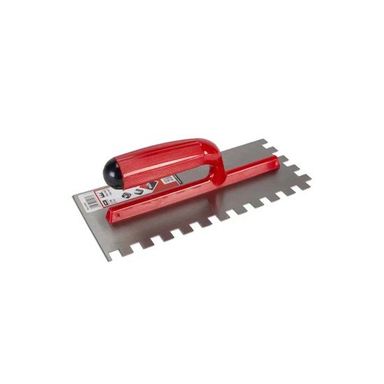 Rubi 25907 Steel Notched Trowel 11 In. Rubi 25907 Steel Notched Trowel 11 In.