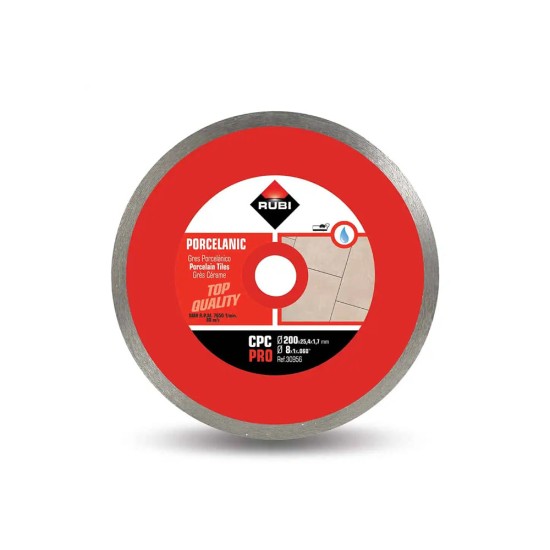 Rubi 30956 CPC-200-PRO 8 In. Continuous Diamond Saw Blade Rubi 30956 CPC-200-PRO 8 In. Continuous Diamond Saw Blade