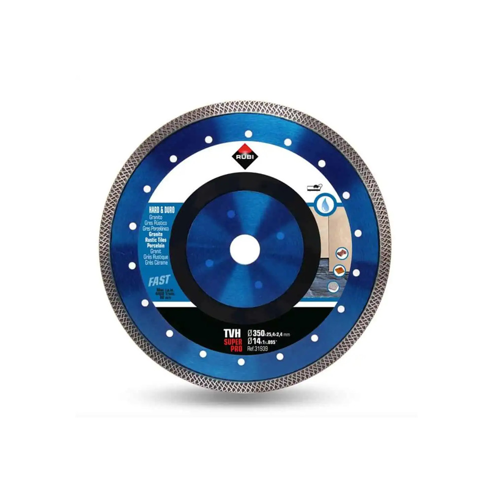 Rubi 31939 TVH-350-SUPERPRO 14 In. Continuous Diamond Saw Blade