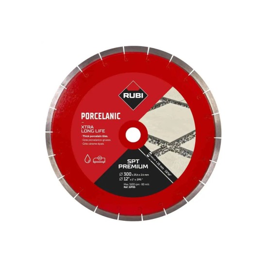 Rubi 32935 SPT-300-PREMIUM 12 In. Segmented Diamond Saw Blade Rubi 32935 SPT-300-PREMIUM 12 In. Segmented Diamond Saw Blade