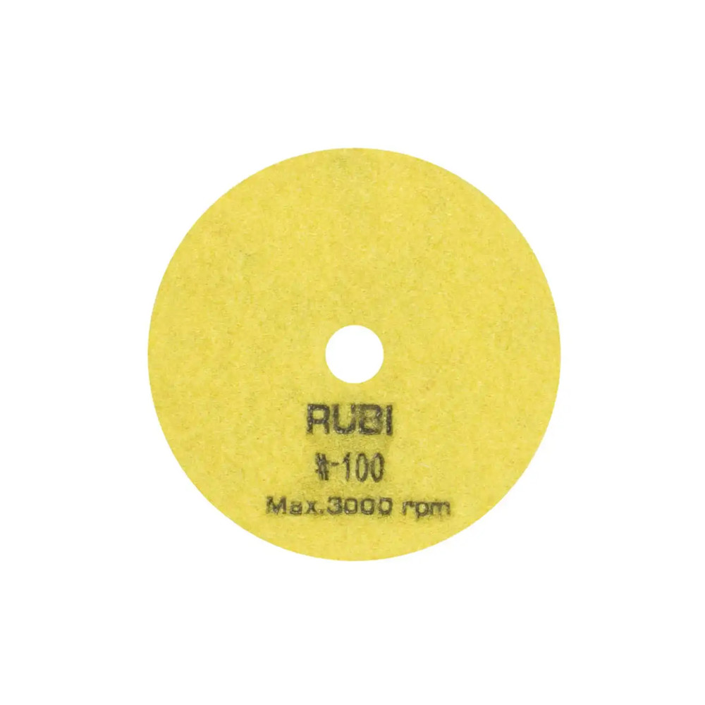 Rubi 62971 Diamond Polishing Pad 100 Grit