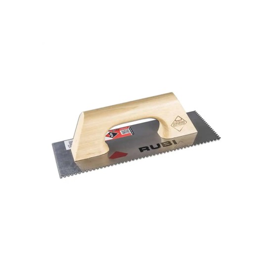 Rubi 65989 Steel Notched Trowel 11 In.
